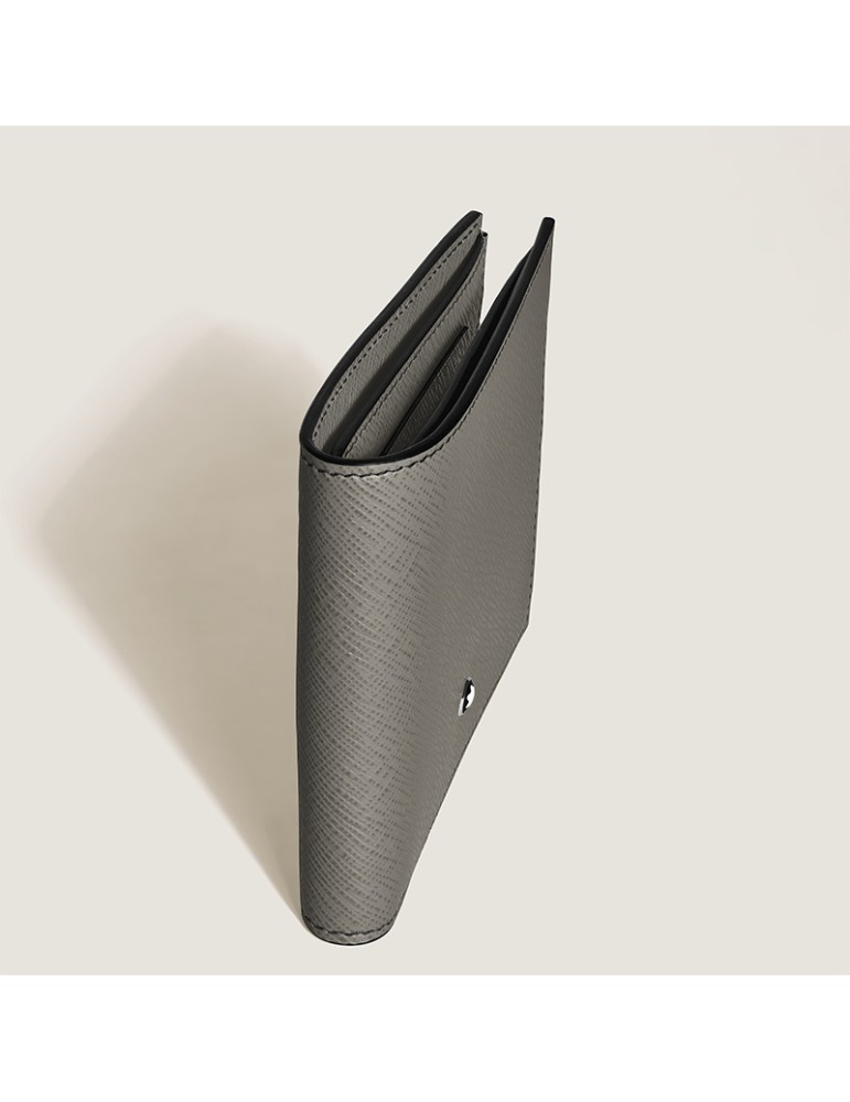Portafoglio Montblanc - in Pelle Sartorial con 8 Scomparti - Grigio - 0