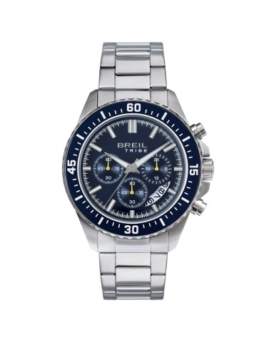 Orologio Breil - Trial - Cronografo - Silver - 44mm - Blu - EW0810