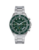 Breil Tribe Watch - Trial - Chronograph - Silver - 44mm - Green-EW0811