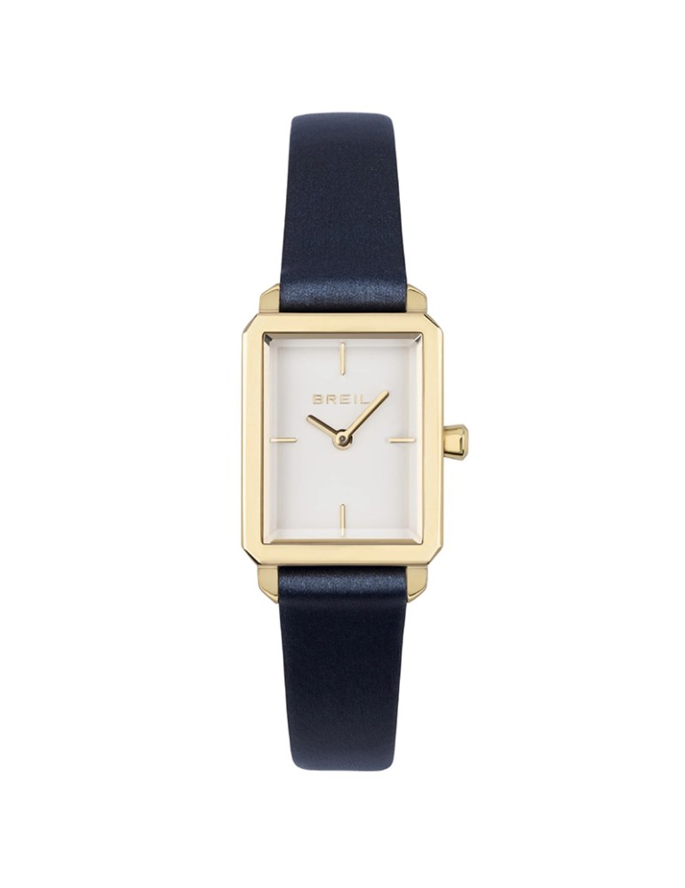 Breil Women's Watch - Corner - Rectangular -Blue-24mm-White-TW2026