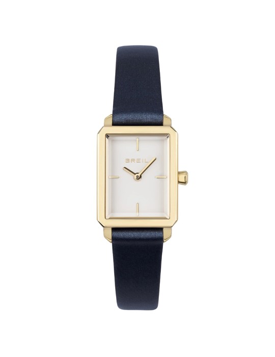 Breil Women's Watch - Corner - Rectangular -Blue-24mm-White-TW2026