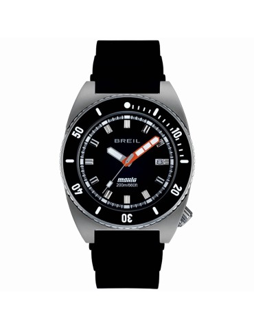 Breil Watch - Manta Seeker - Time and Date - 42mm - Black - TW2066