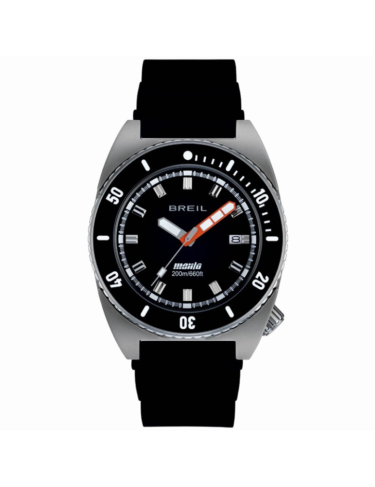 Orologio Breil - Manta Seeker - Tempo e Data - 42mm - Nero - TW2066