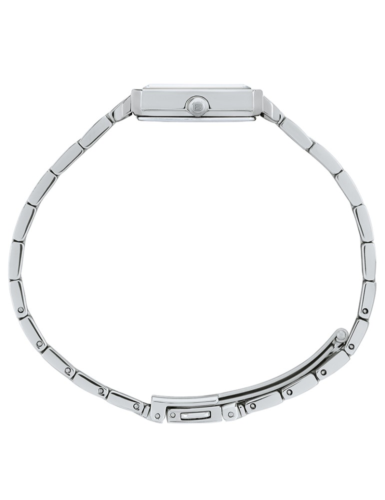Breil Watch - Time Only - Rectangular - Silver-24mm-White-TW2077