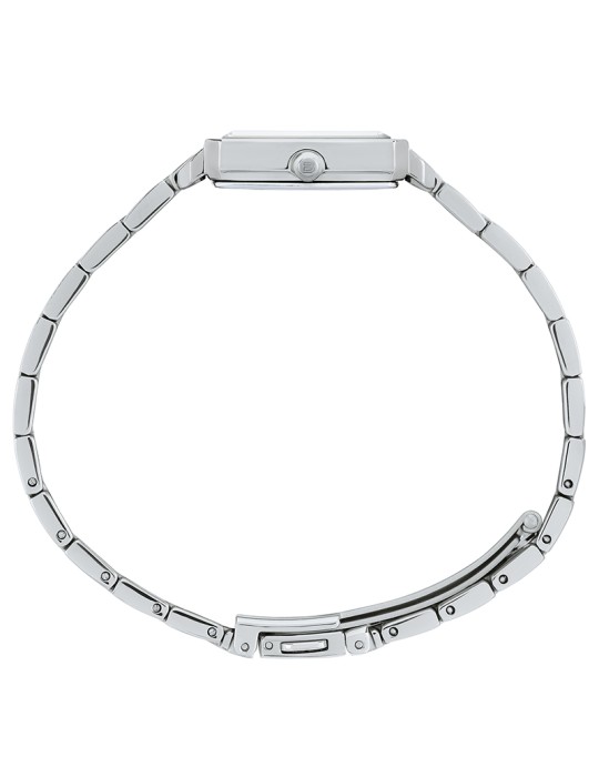 Orologio Breil - Solo Tempo - Rettangolare - Silver-24mm-Bianco-TW2077