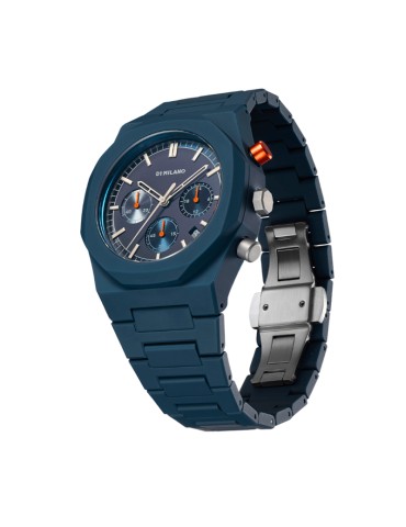 D1 Milano Watch - Neptune Blue Chronograph 40.5mm Avio - 0 2