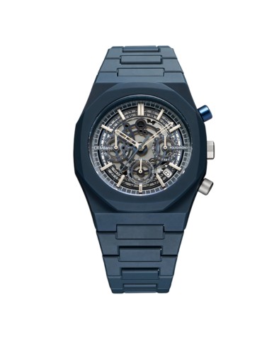 D1 Milano Watch - Model B Polychrono 40.5 mm Blue - 0