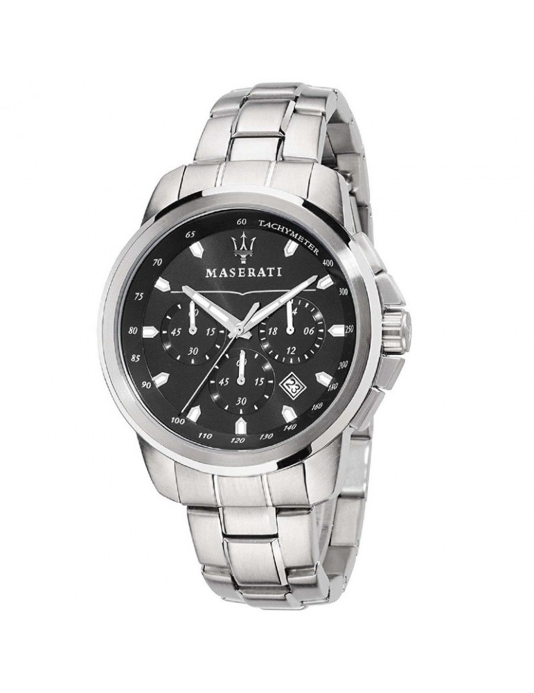 Maserati Men's Chronograph Black 44mm Success Watch - 0