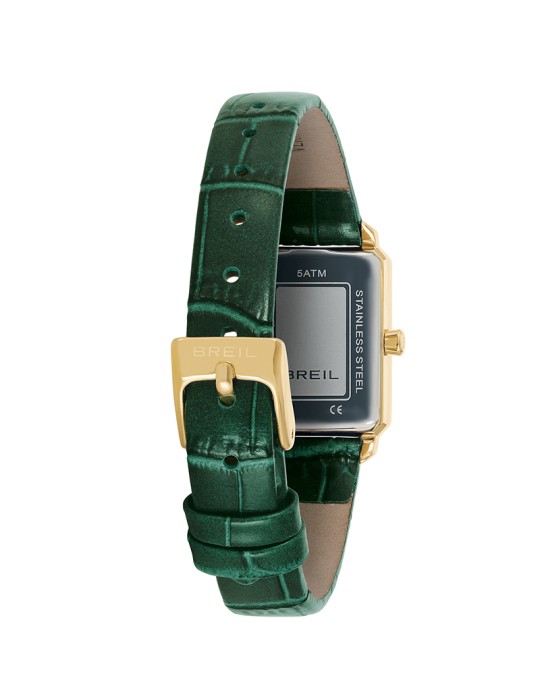 Breil Watch - Rectangular - White - 24mm - Green - TW2079