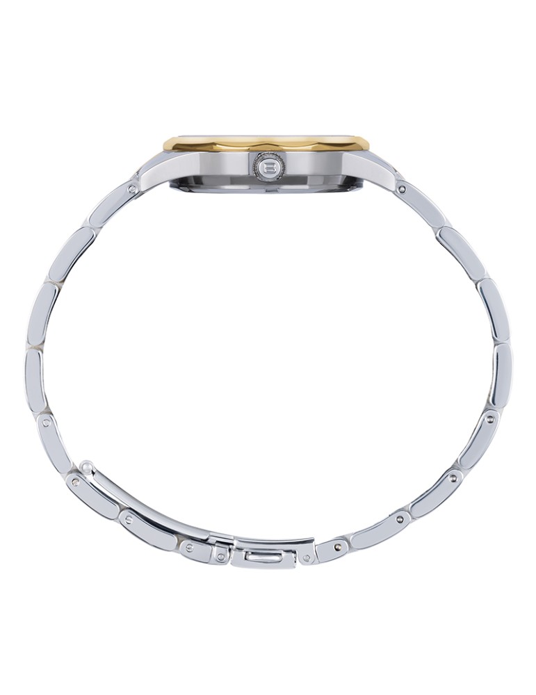 Orologio Breil - Dozen - Solo Tempo - Silver e Gold-32mm-Bianco-TW2086