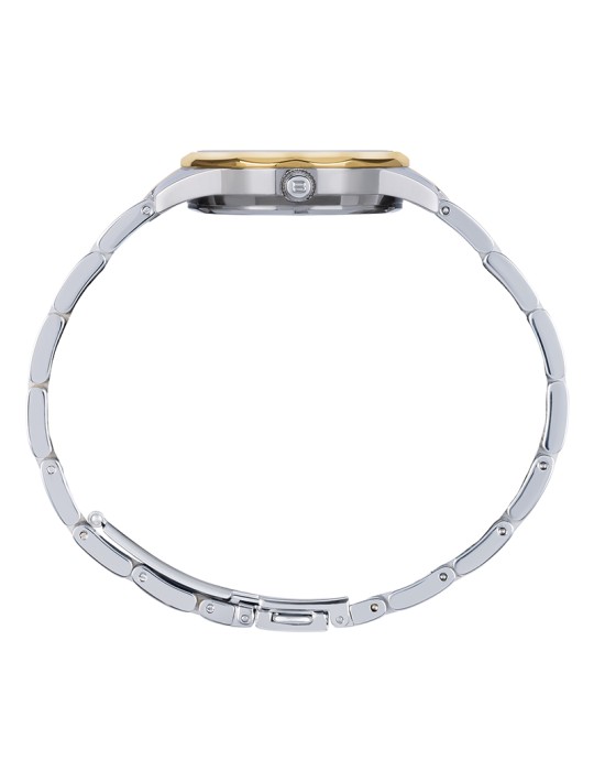Breil Watch - Dozen - Time Only - Silver and Gold-32mm-White-TW2086