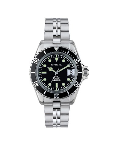 Breil Watch - Time & Date - Silver - 38mm - Black - TW2088