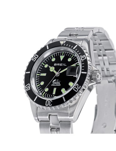 Breil Watch - Time & Date - Silver - 38mm - Black - TW2088 2