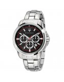 Maserati Men's Chronograph Black Success 44mm Watch - 0