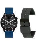 Breil Smartwatch - Double Strap - Blue & Black - 43mm - TW2096