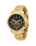 Maserati Men's Chronograph Black Success 44mm Watch - 0