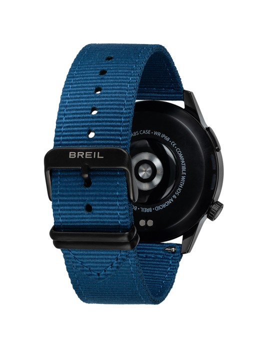 Breil Smartwatch - Double Strap - Blue & Black - 43mm - TW2096