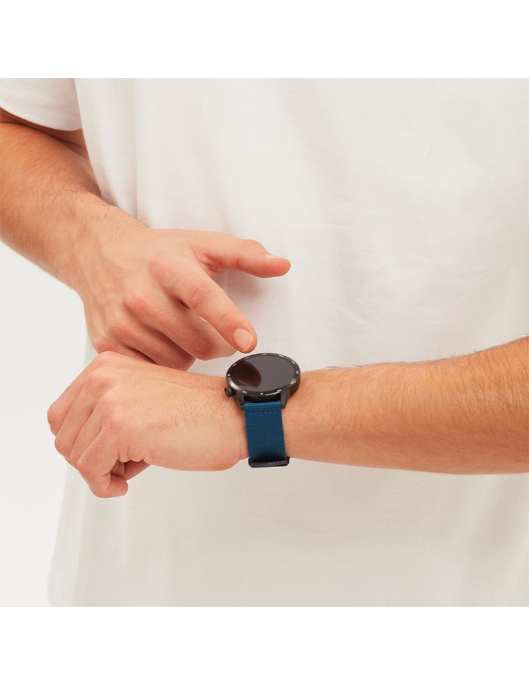 Breil Smartwatch - Double Strap - Blue & Black - 43mm - TW2096