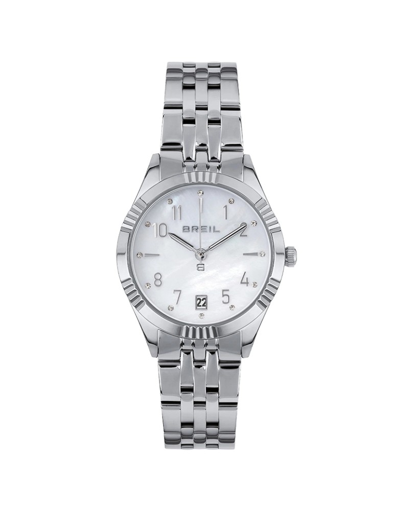 Breil Watch - Time and Date - Silver - 32mm - Mother of Pearl - TW2098