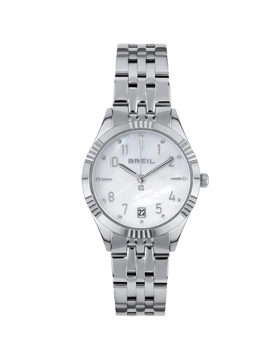 Orologio Breil -Tempo e Data - Silver - 32mm - Madreperla - TW2098