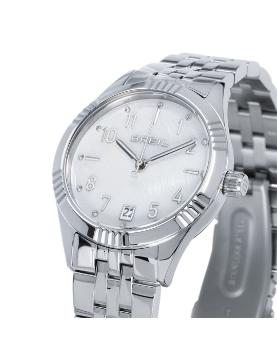 Orologio Breil -Tempo e Data - Silver - 32mm - Madreperla - TW2098