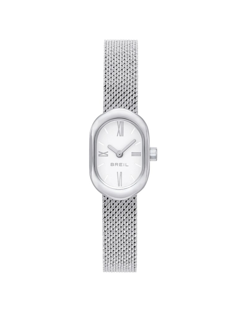 Orologio Breil - Evanesse - Ovale - Silver - 16x25mm - Bianco - TW2106