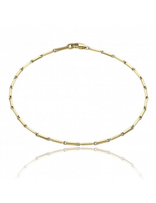 Chimento Men's Tradition Gold Bamboo Classic 19,5 cm Bracelet - 0