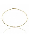 Chimento Men's Tradition Gold Bamboo Classic 19,5 cm Bracelet - 0
