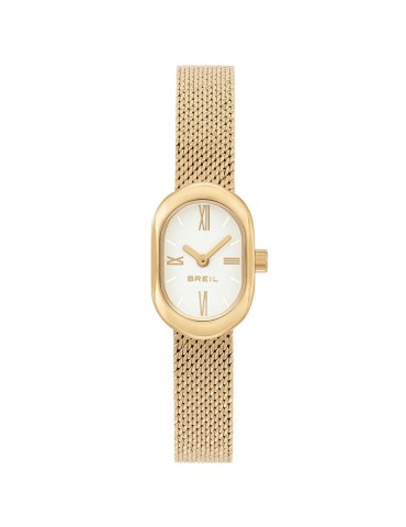 Orologio Breil - Solo Tempo - Ovale - Gold - 16x25mm - Bianco - TW2107