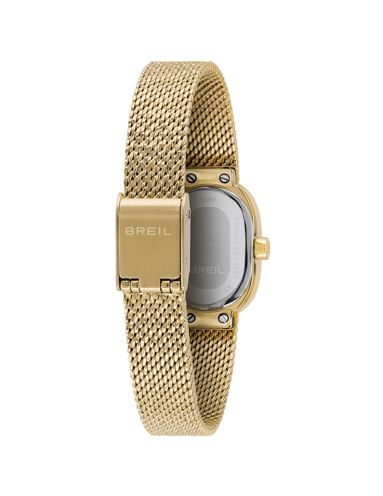 Orologio Breil - Solo Tempo - Ovale - Gold - 16x25mm - Bianco - TW2107