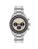 Orologio Breil- Vanguard-Silver-43mm-Color Crema-Contatori Neri-TW2109
