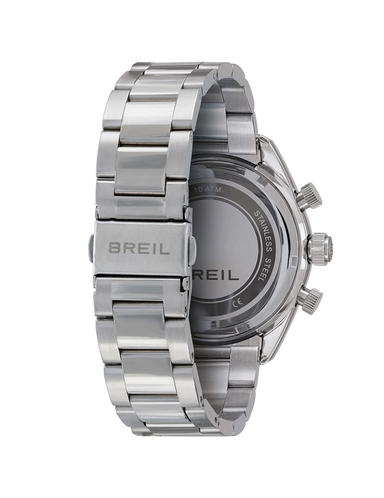 Orologio Breil- Vanguard-Silver-43mm-Color Crema-Contatori Neri-TW2109