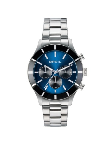 Breil Watch - Remixer - Chronograph - Silver - 42mm - Blue - TW2114