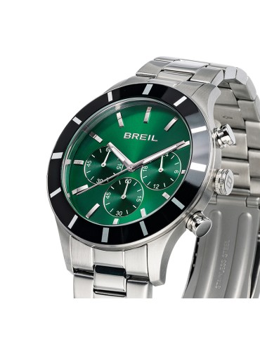 Breil Watch - Remixer - Chronograph - Silver - 42mm - Green - TW2115 2