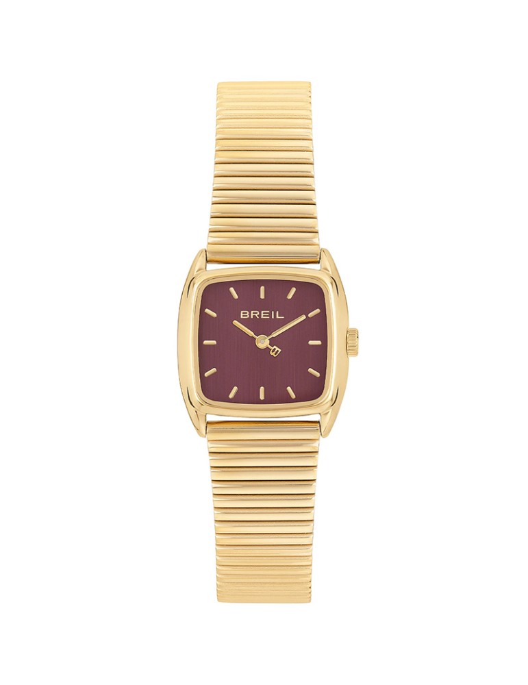 Orologio Breil - Stylize - Solo Tempo -Dorato - 24mm - Bordeaux-TW2120