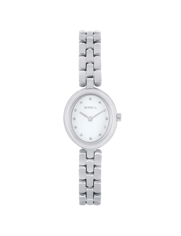 Orologio Breil - Silver - 31mm - Bianco con Cristalli - TW2123