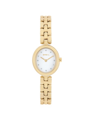 Orologio Breil - Solo Tempo - Gold - 31mm -Bianco con Cristalli-TW2124