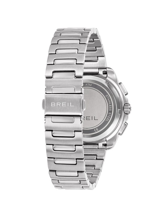 Orologio Breil - Retrofuture - Cronografo - Silver -40,5mm-Nero-TW2129