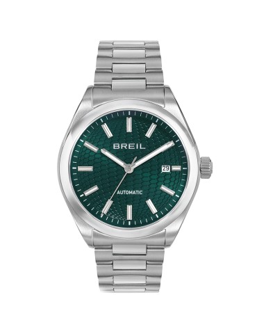 Orologio Breil - Sphera - Tempo e Data - Silver - 40mm - Verde -TW2132