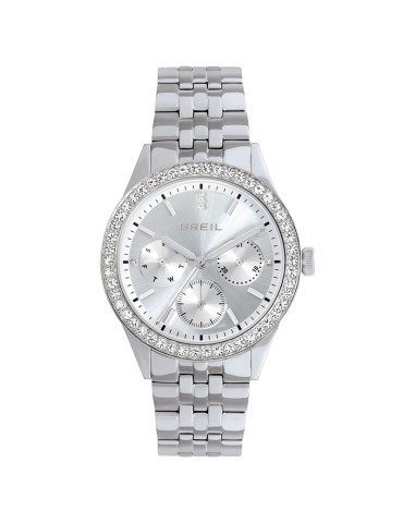 Orologio Breil - Flurry - Cronografo - 36mm - Silver -Cristalli-TW2133