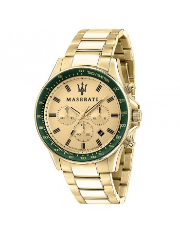 Maserati Men's Gold Challenge Chronograph 44mm Watch - 0