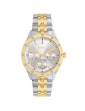 Breil Watch - Chronograph - Silver and Gold - 36mm - Crystals -TW2134