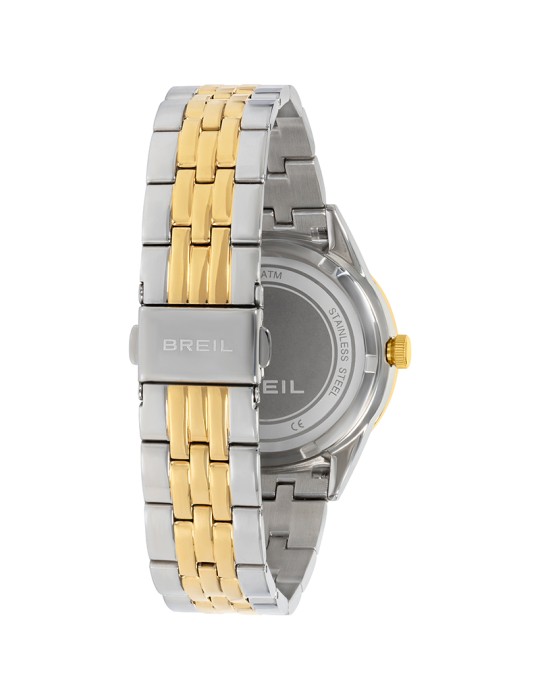 Orologio Breil - Cronografo - Silver e Gold - 36mm - Cristalli -TW2134
