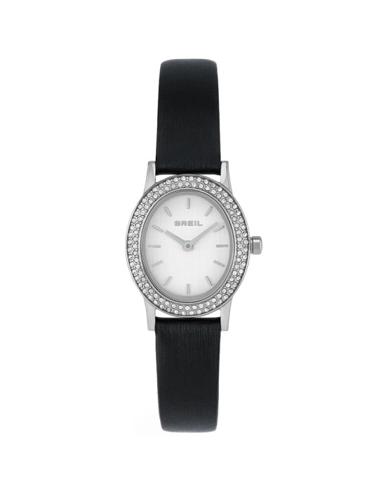Orologio Breil - Solo Tempo - Nero - Cassa Rotonda - Cristalli -TW2136