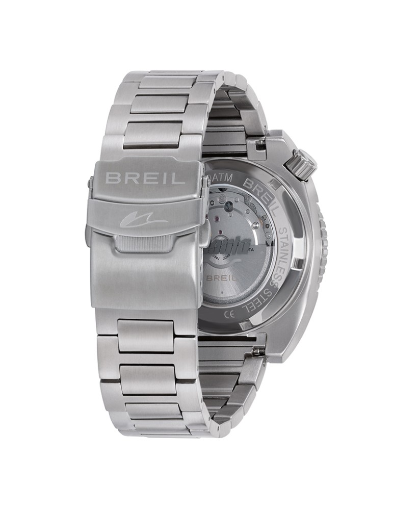 Orologio Breil - Automatico - Tempo e Data - Silver - 42mm -Blu-TW2180