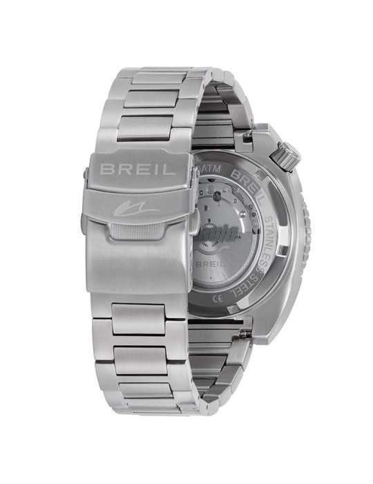 Orologio Breil - Automatico - Tempo e Data - Silver - 42mm -Blu-TW2180
