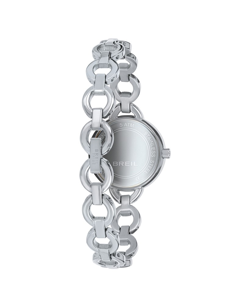Breil Tribe Watch - Silver - 25mm - White - Crystals - EW0742