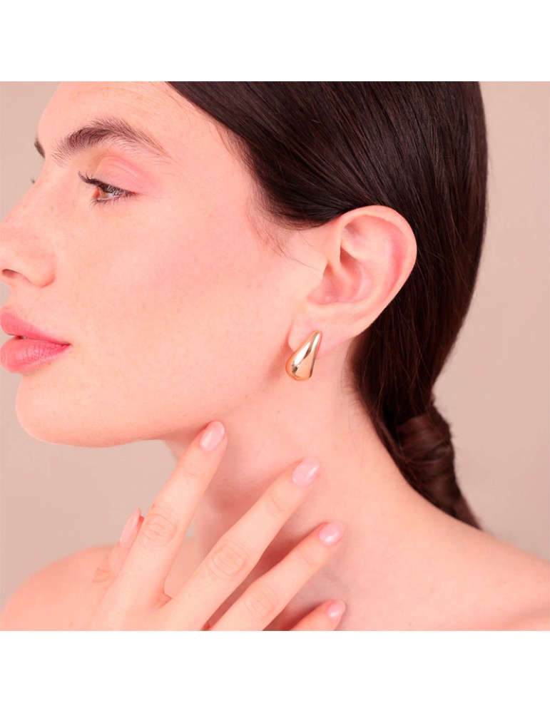 Bronzallure Earrings - Purity - Pendants-Gold-Teardrop-WSBZ02562Y.YG