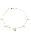 Collana Chimento - Armillas Acqua in Oro Giallo 18 carati con Ciondoli e Diamanti Naturali - 45 centimetri - 0