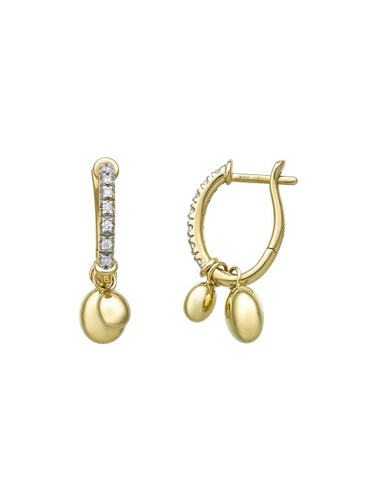 Orecchini Chimento - Armillas Acqua in Oro Giallo 18 carati con Diamanti Naturali - 0